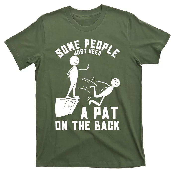 Pat On The Back Funny T-Shirt