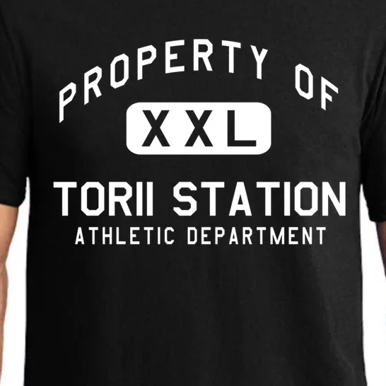 Property Of Torii Station Athletic Departt Gift Pajama Set