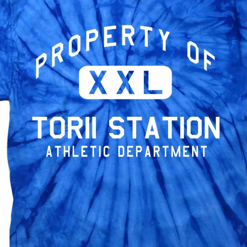 Property Of Torii Station Athletic Departt Gift Tie-Dye T-Shirt