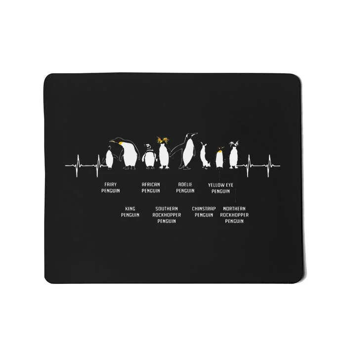 Penguins Of The World Antarctic Penguin Penguins Lover Mousepad