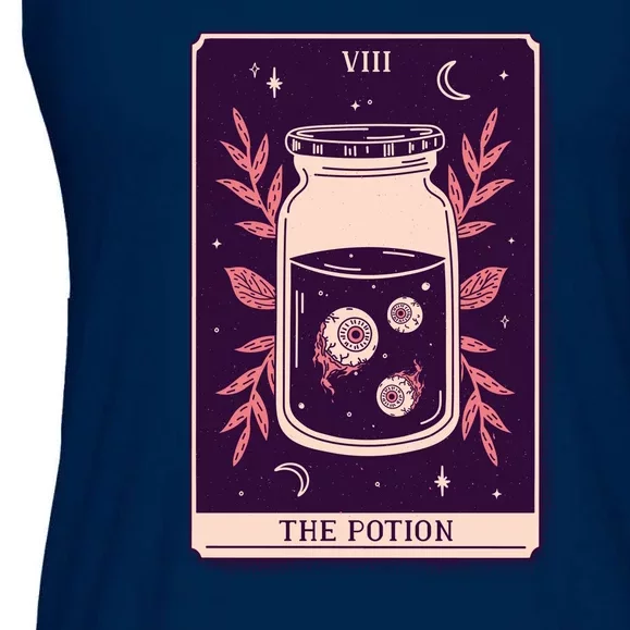 Potion Tarot Card Ladies Essential Flowy Tank