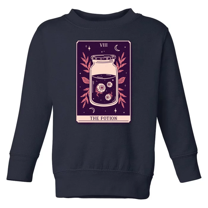 Potion Tarot Card Toddler Sweatshirt