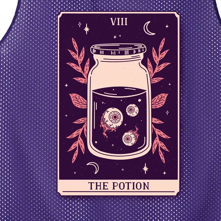 Potion Tarot Card Mesh Reversible Basketball Jersey Tank