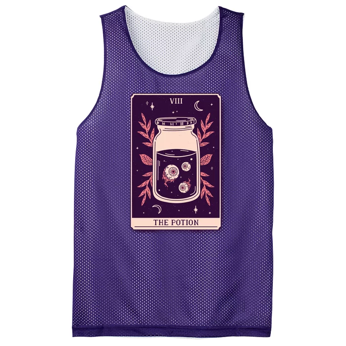 Potion Tarot Card Mesh Reversible Basketball Jersey Tank