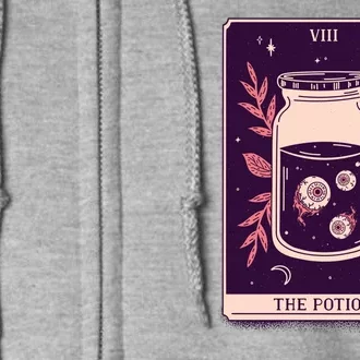 Potion Tarot Card Full Zip Hoodie