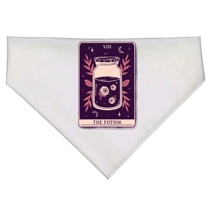 Potion Tarot Card USA-Made Doggie Bandana