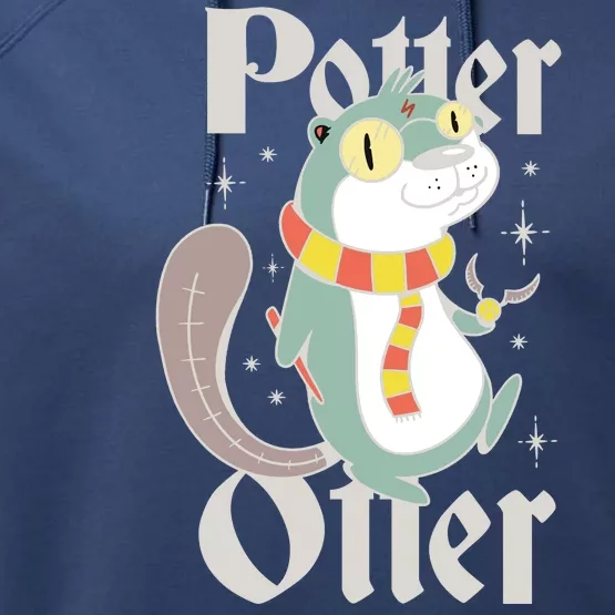 Potter Otter Performance Fleece Hoodie