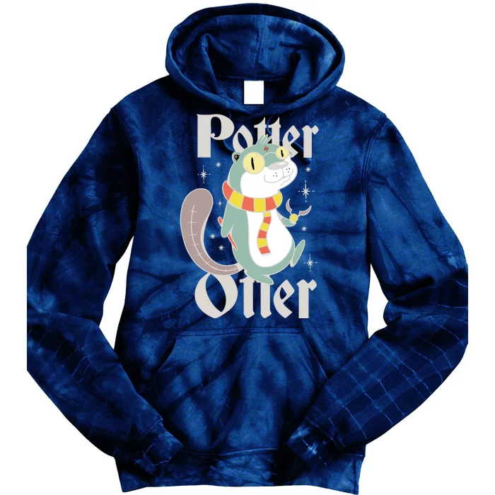 Potter Otter Tie Dye Hoodie