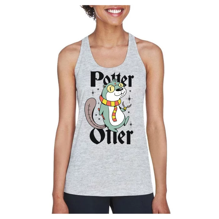 Potter Otter Women's Racerback Tank