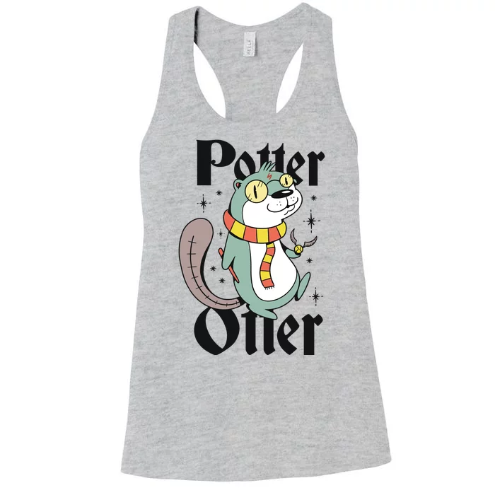 Potter Otter Women's Racerback Tank