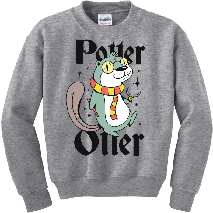 Potter Otter Kids Sweatshirt