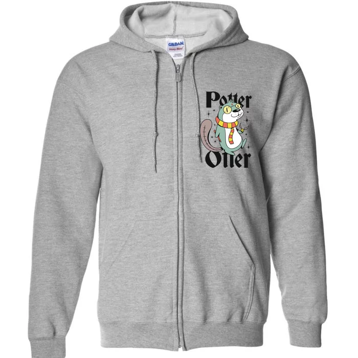 Potter Otter Full Zip Hoodie