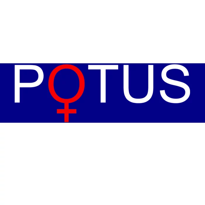 Potus Hillary Clinton Bumper Sticker