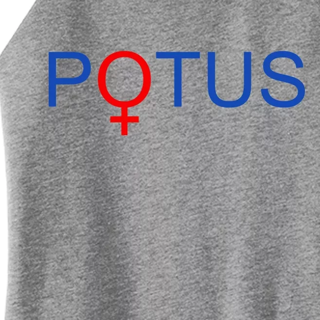 Potus Hillary Clinton Women’s Perfect Tri Rocker Tank