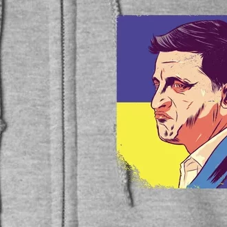 President Of Ukraine Volodymyr Zelenskyy Full Zip Hoodie