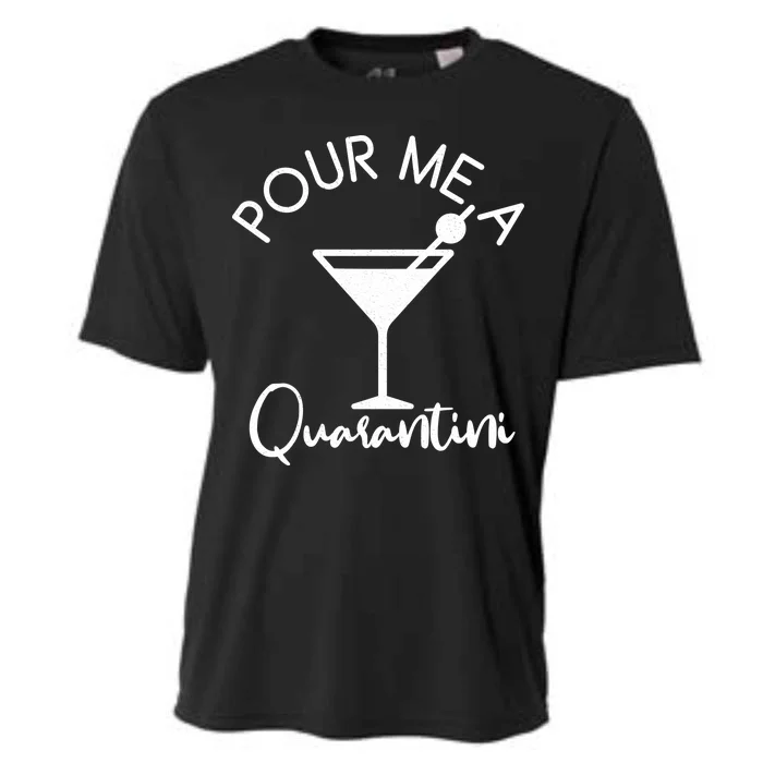 Pour Me A Quarantini Cooling Performance Crew T-Shirt