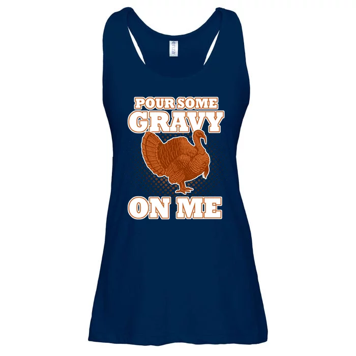 Pour Some Gravy On Me Ladies Essential Flowy Tank