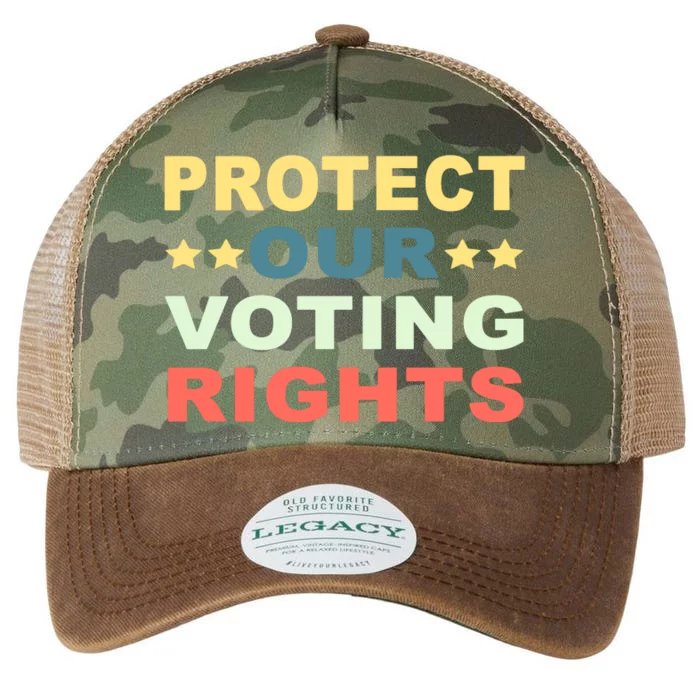 Protect Our Voting Rights Equality Democracy Civil Rights Premium Legacy Tie Dye Trucker Hat