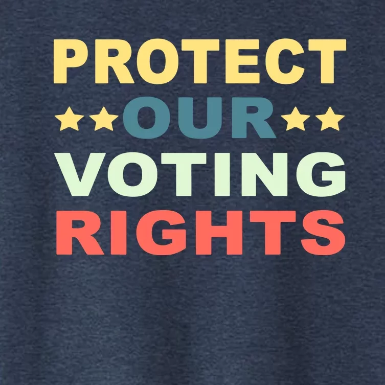 Protect Our Voting Rights Equality Democracy Civil Rights Premium Women's Crop Top Tee