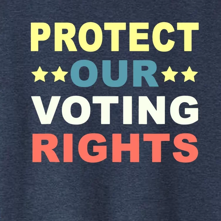 Protect Our Voting Rights Equality Democracy Civil Rights Women's Crop Top Tee