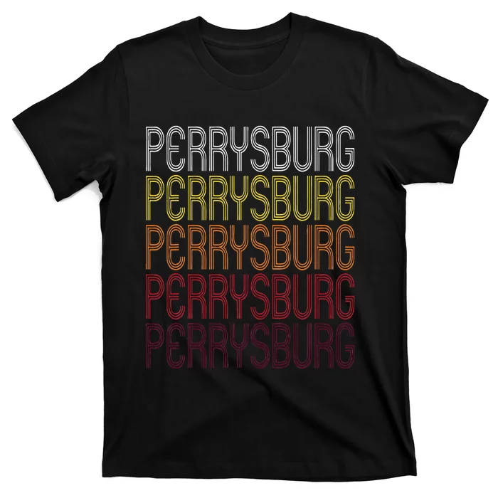 Perrysburg Oh Vintage Style Ohio T-Shirt