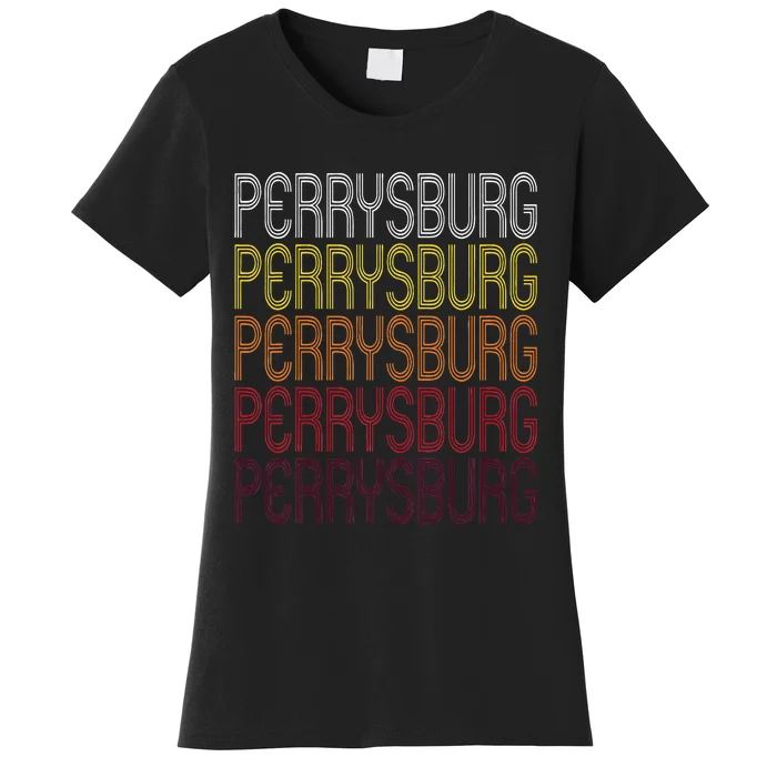 Perrysburg Oh Vintage Style Ohio Women's T-Shirt