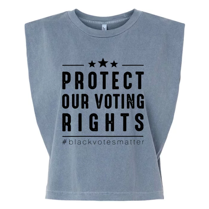 PROTECT OUR VOTING RIGHTS Equality Democracy Civil Rights Premium Garment-Dyed Women's Muscle Tee