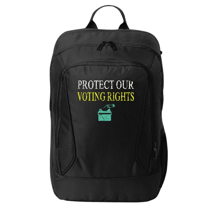 PROTECT OUR VOTING RIGHTS VOTING RIGHTS City Backpack