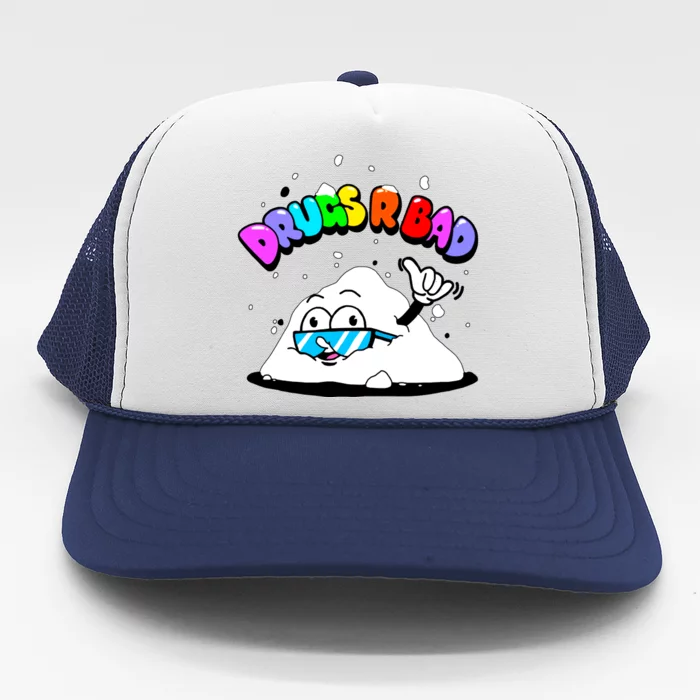 Powder Aint Cool Drugs Are Bad Trucker Hat