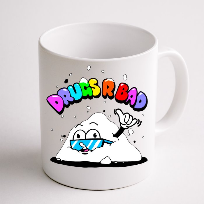 Powder Aint Cool Drugs Are Bad Front & Back Coffee Mug