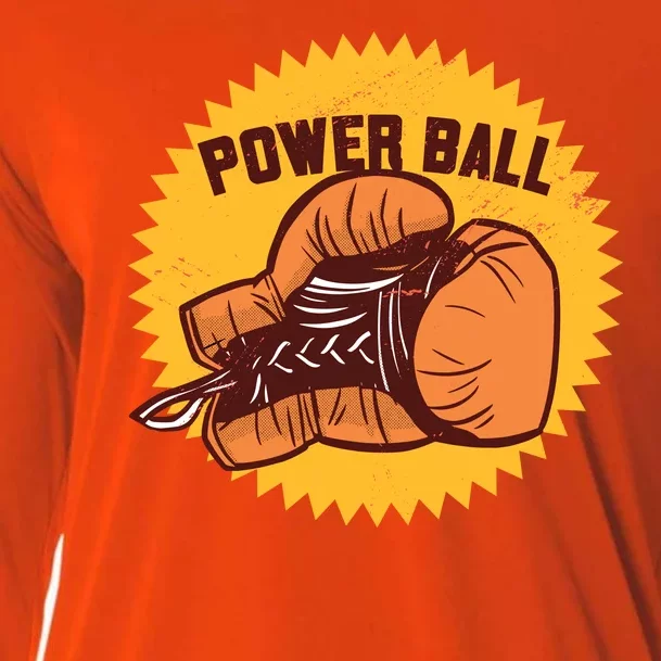 Power Ball Boxing Glove Cooling Performance Long Sleeve Crew