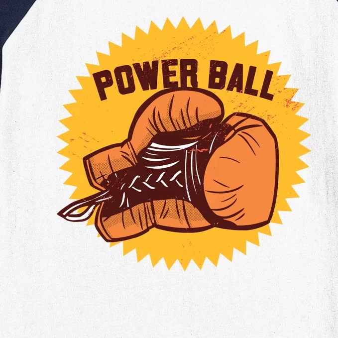 Power Ball Boxing Glove Baseball Sleeve Shirt