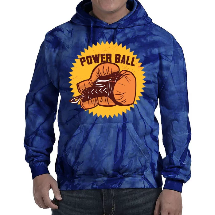 Power Ball Boxing Glove Tie Dye Hoodie