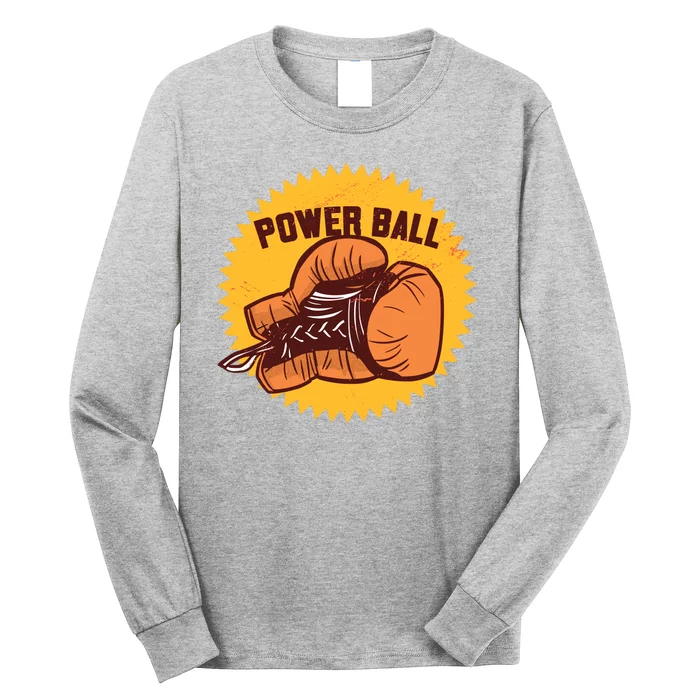 Power Ball Boxing Glove Long Sleeve Shirt