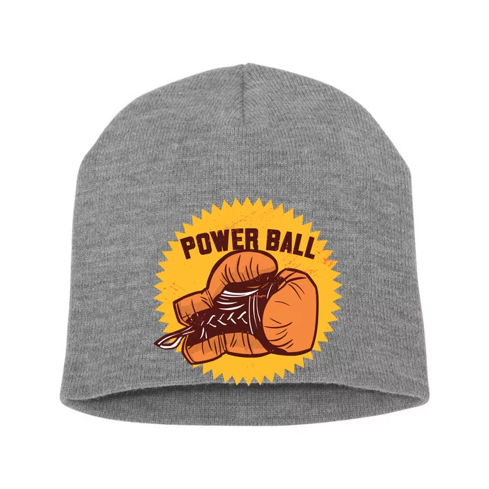 Power Ball Boxing Glove Short Acrylic Beanie