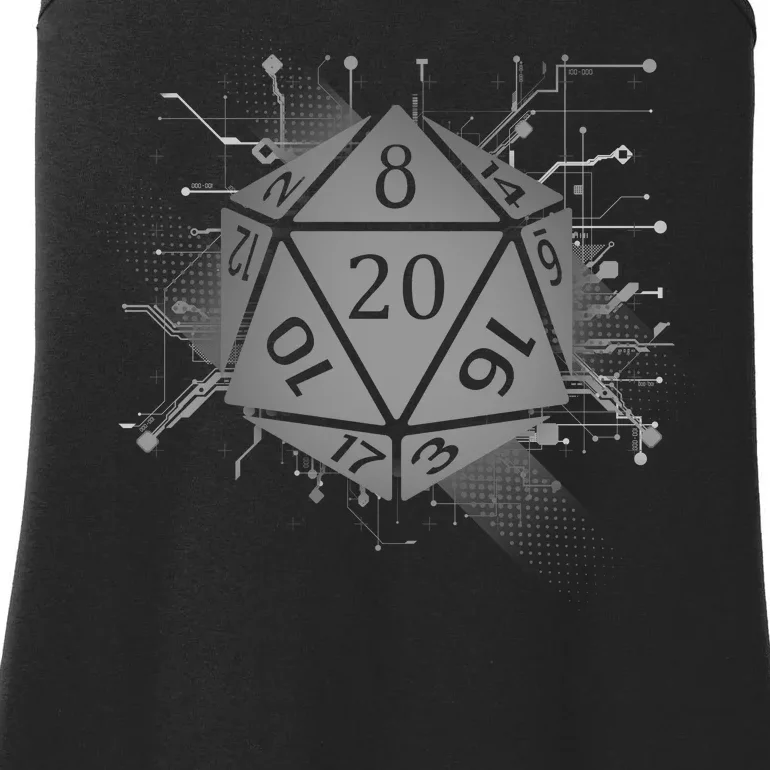 Power D20 Graphic Ladies Essential Tank