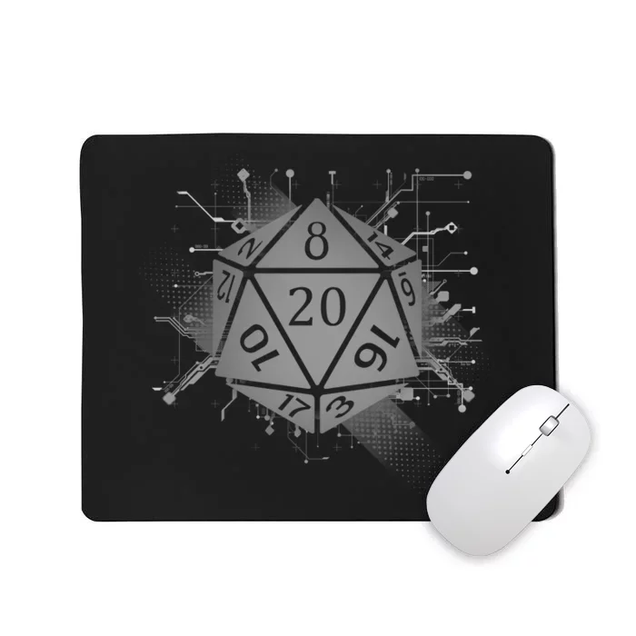 Power D20 Graphic Mousepad