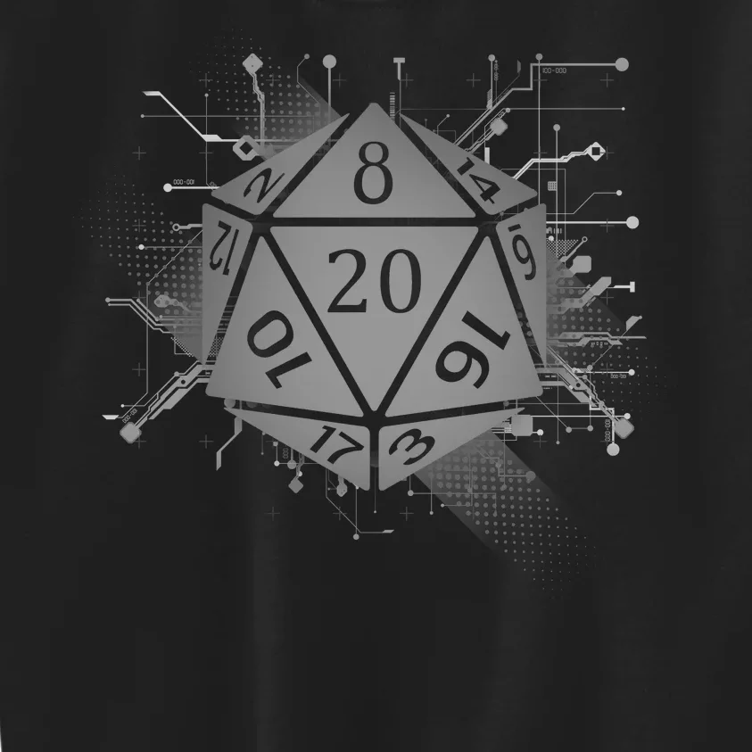 Power D20 Graphic Kids Sweatshirt