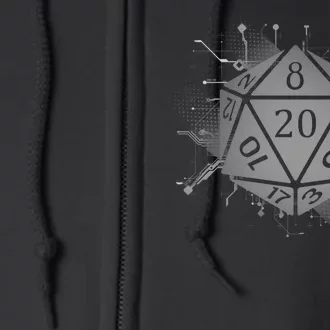 Power D20 Graphic Full Zip Hoodie