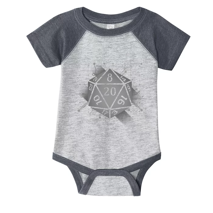 Power D20 Graphic Infant Baby Jersey Bodysuit