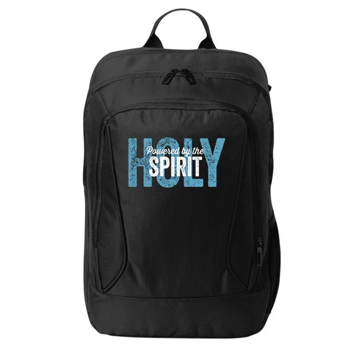 Powered By The Holy Spirit City Backpack