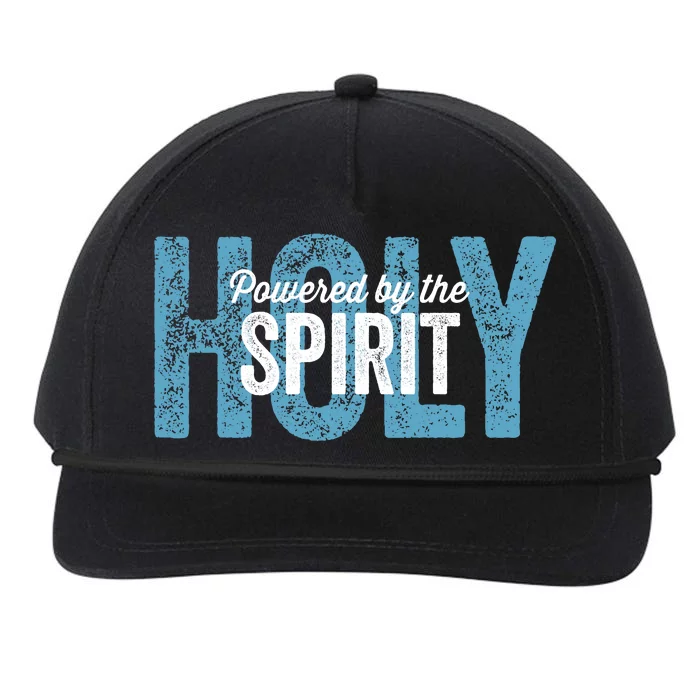 Powered By The Holy Spirit Snapback Five-Panel Rope Hat