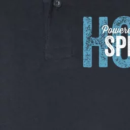 Powered By The Holy Spirit Softstyle Adult Sport Polo