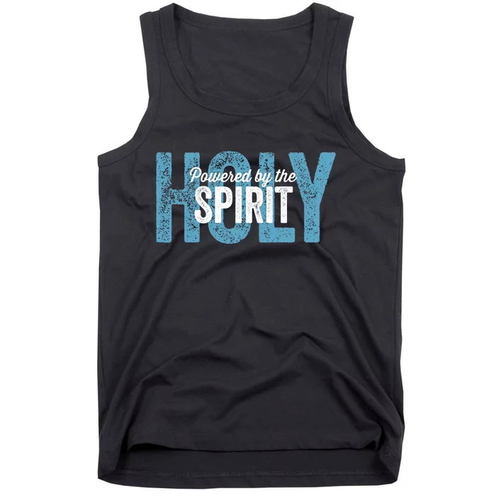 Powered By The Holy Spirit Tank Top