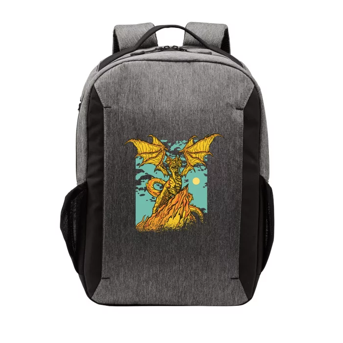 Powerful Dragon Creature Vector Backpack