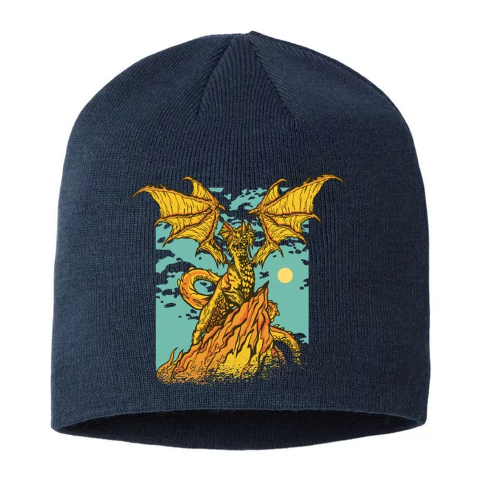 Powerful Dragon Creature 8 1/2in Sustainable Knit Beanie