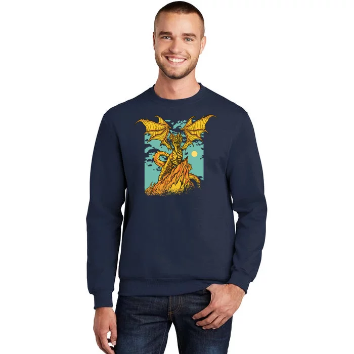 Powerful Dragon Creature Tall Sweatshirt