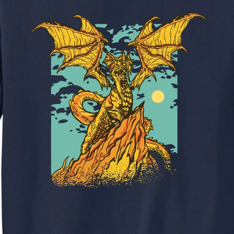 Powerful Dragon Creature Tall Sweatshirt