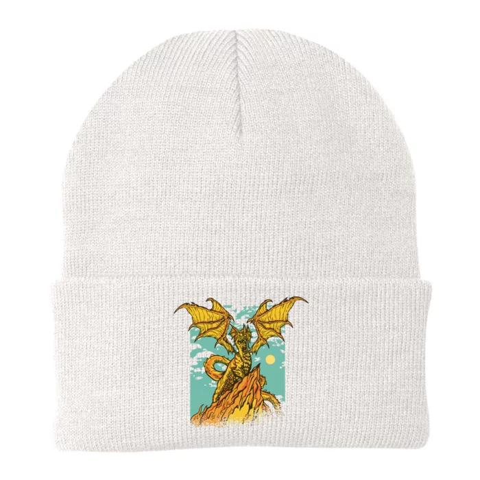 Powerful Dragon Creature Knit Cap Winter Beanie