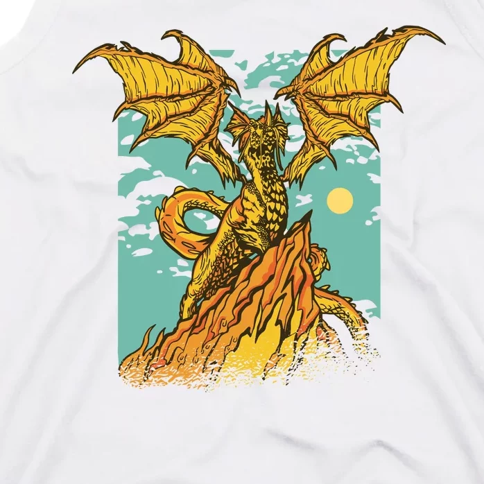 Powerful Dragon Creature Tank Top